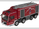 BAI MAN TGS FIRE TRUCK ITALY/FRANCE 2015 1-43 SCALE NF103